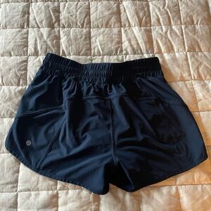 Lululemon Navy Blue Tracker Shorts
